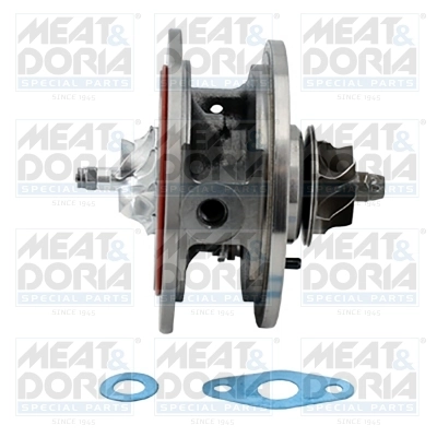 Core assembly, turbocharger